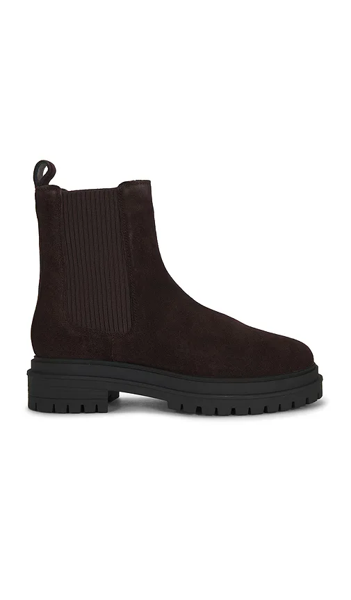 Bedford Chelsea Boot in Dark Chocolate Suede