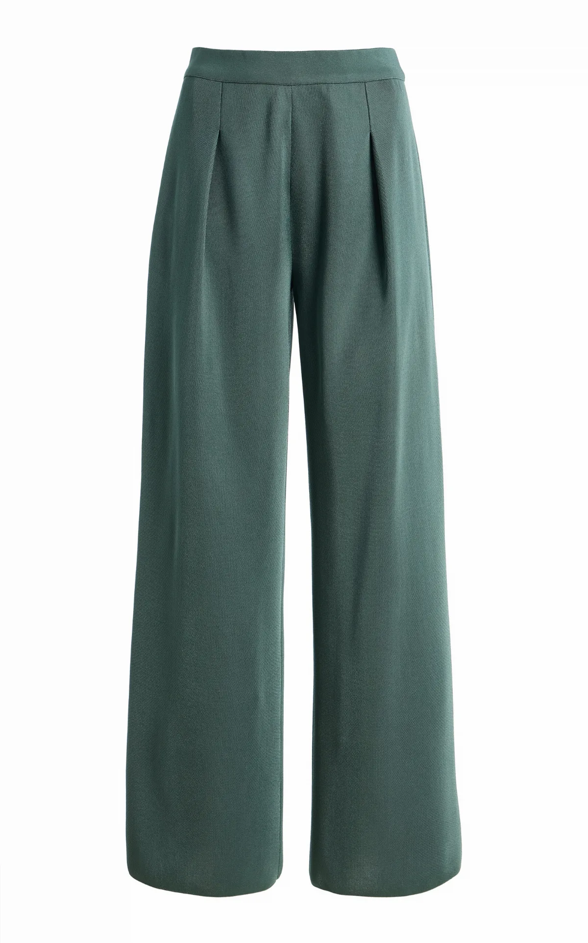 Slinky Gene Crepe Wide-Leg Pants by High Sport