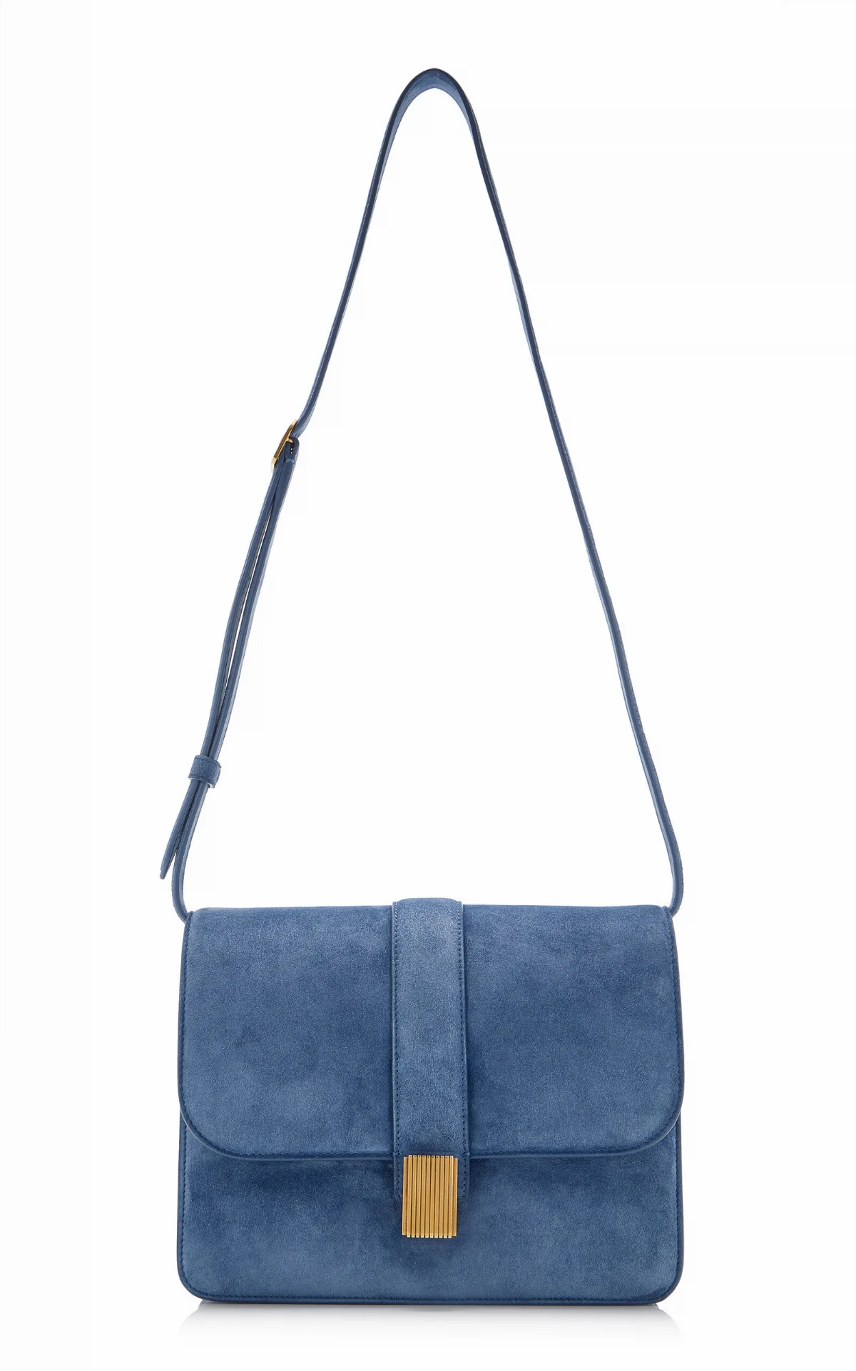 Blake Suede Crossbody Bag by Khaite