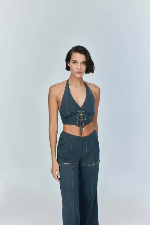 Monte 2-In-1 Denim Jeans & Shorts - Versatile Style by Jendue
