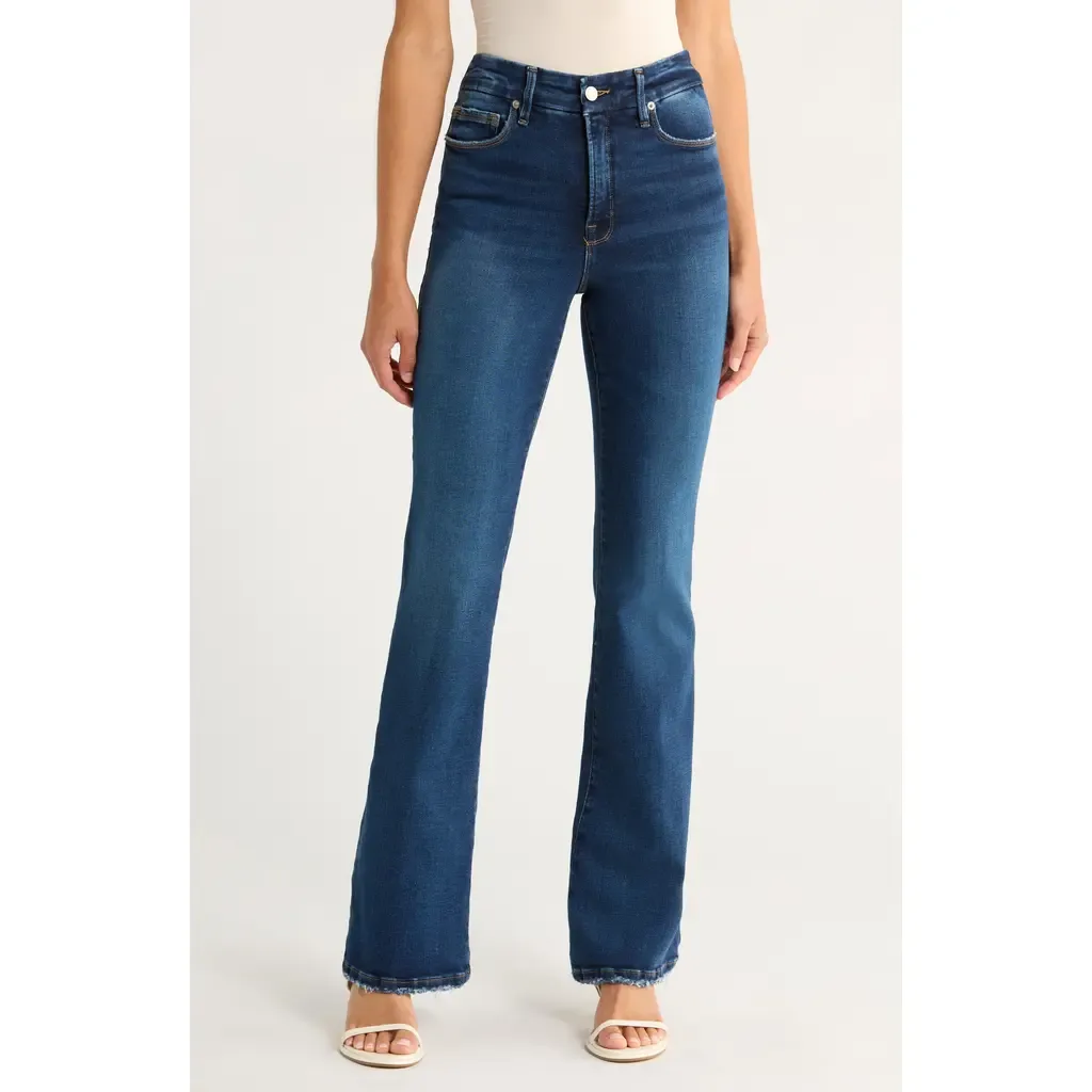 Soft Tech Bootcut Jeans by Good American