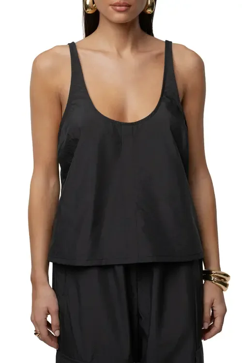 Active Scoop Neck Top by JLUXLABEL