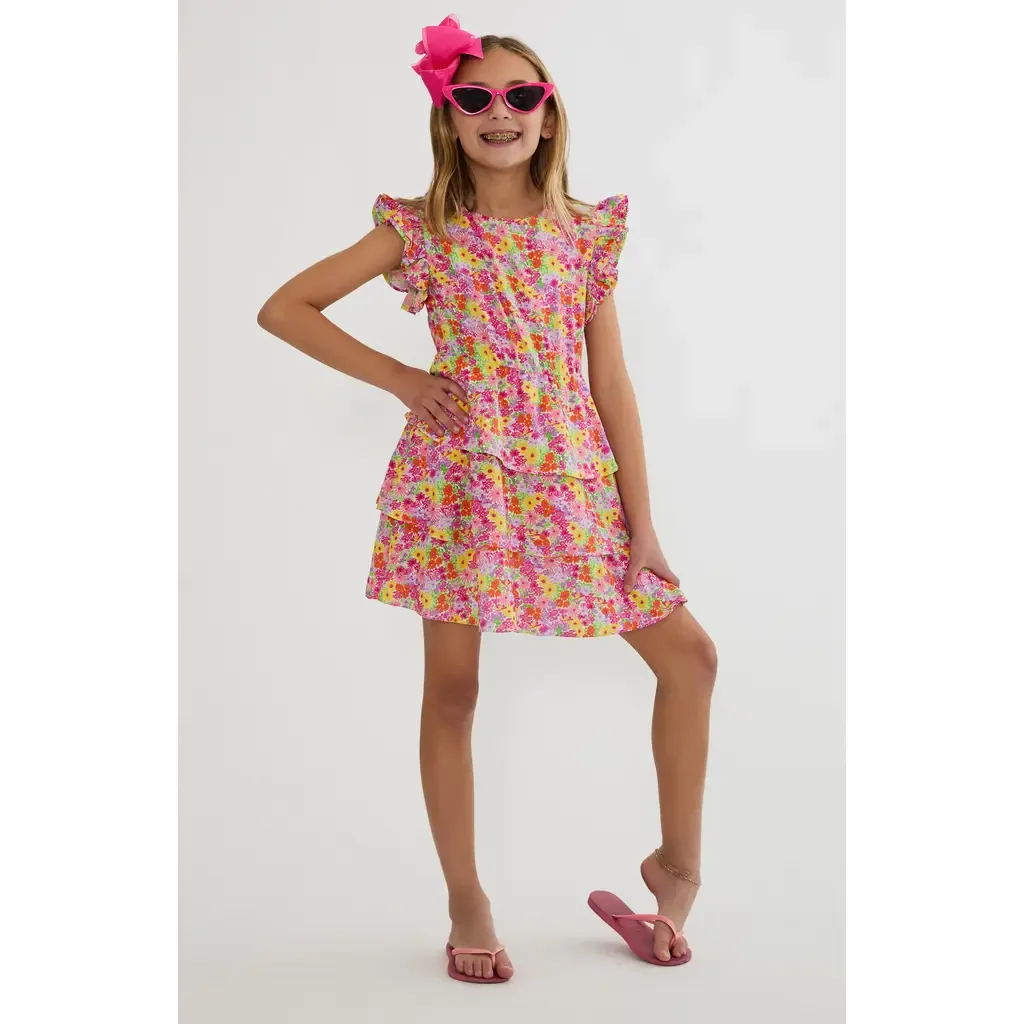 Little Honey Floral Dress by Beach Riot