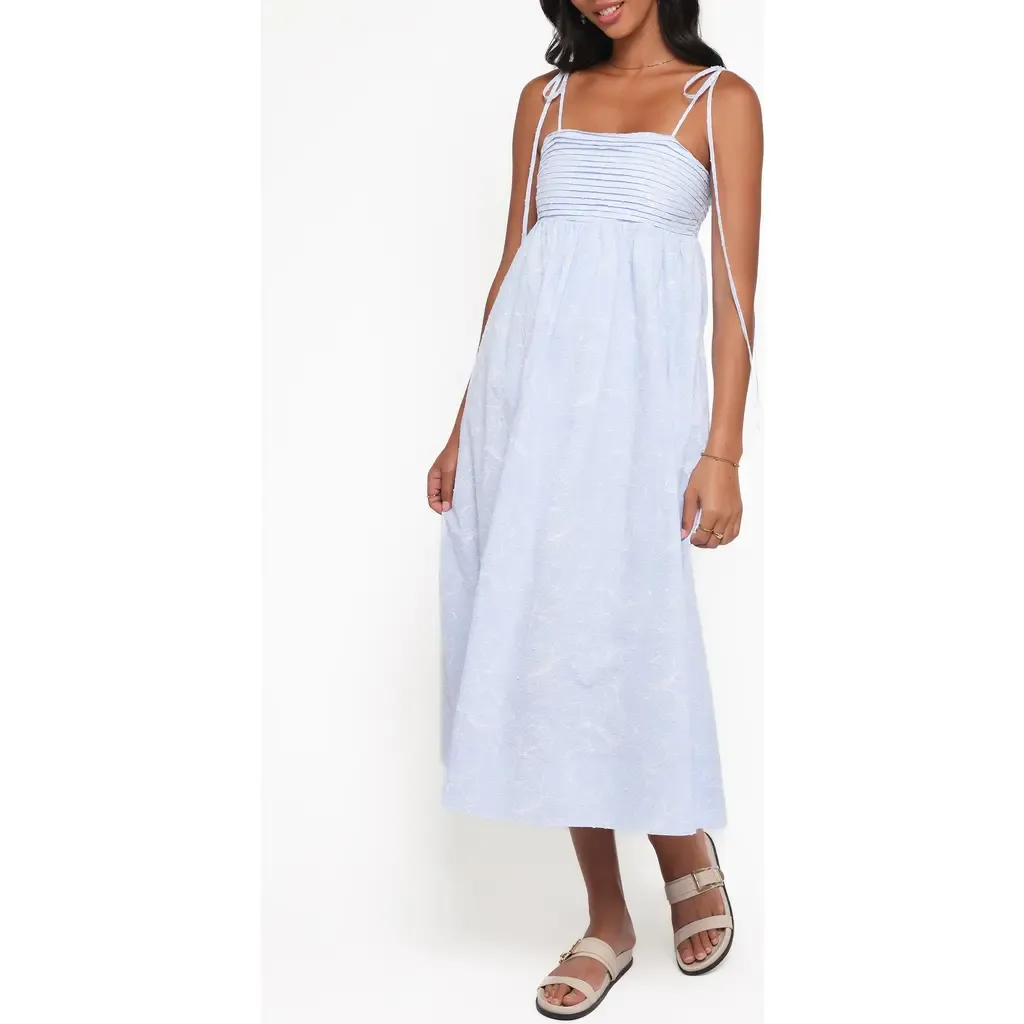 Ashtyn Pleated Bodice Maxi Sundress by Petal & Pup