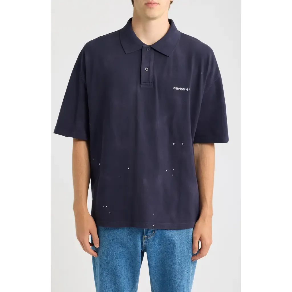 Painter Cotton Piqué Polo by Carhartt Work In Progress