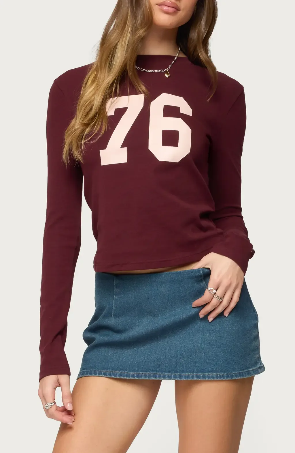 76 Stretch Cotton Graphic T-Shirt