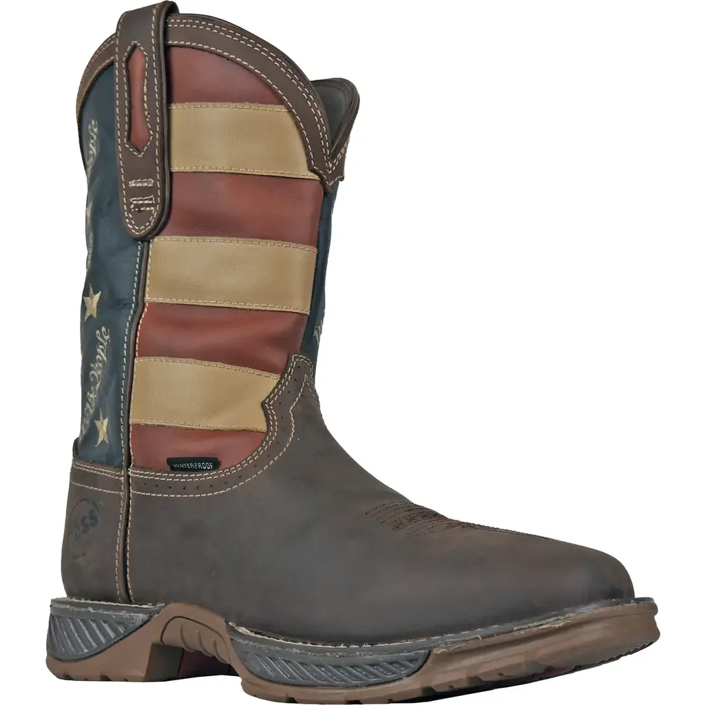 HOSS We the People Soft Toe Western Work Boot by Hoss Boot Company