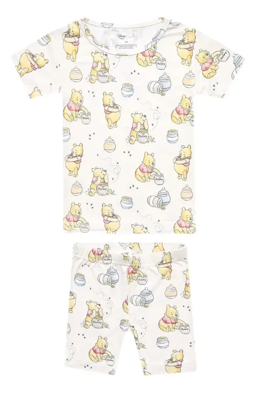 Winnie the Pooh Fitted Two-Piece Short Pajamas by Copper Pearl