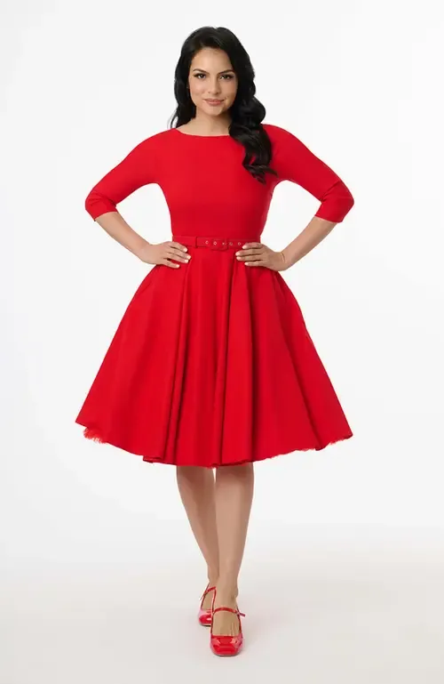 Devon Swing Dress by Unique Vintage