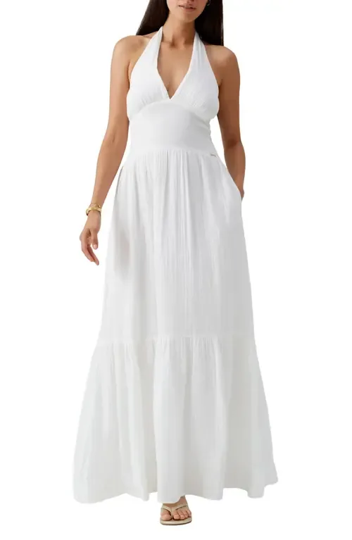 Shay Halter Cover-Up Dress by Melissa Odabash