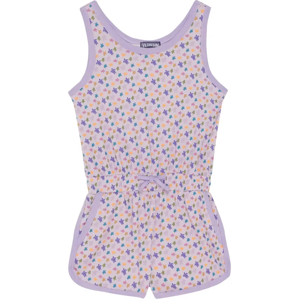 Organic Cotton Playsuit Micro Ronde Des Tortues by Vilebrequin
