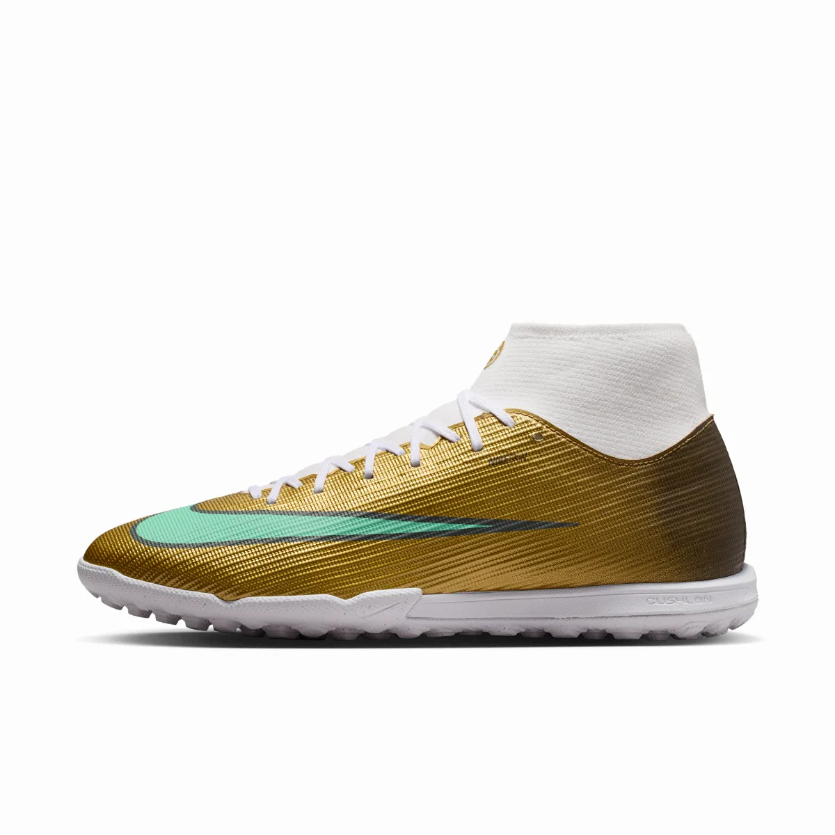 Mercurial Superfly 11 Academy "Kylian Mbappé" Turf High-Top Soccer Shoes by Nike