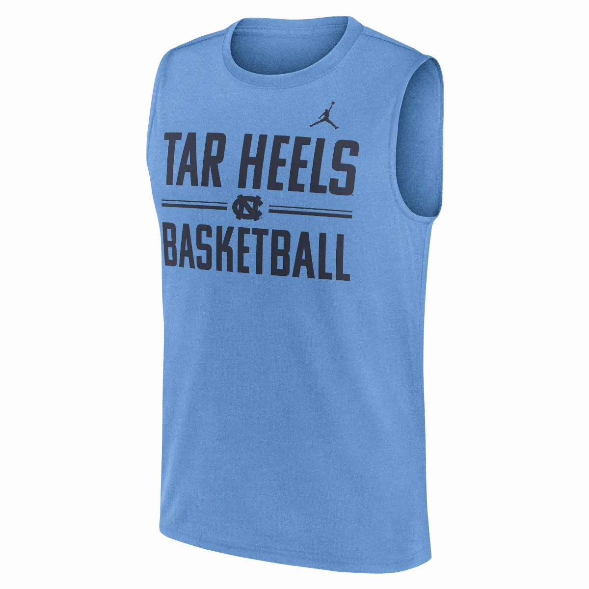 North Carolina Courtside Jordan Brand Dri-FIT College Sleeveless T-Shirt by Jordan