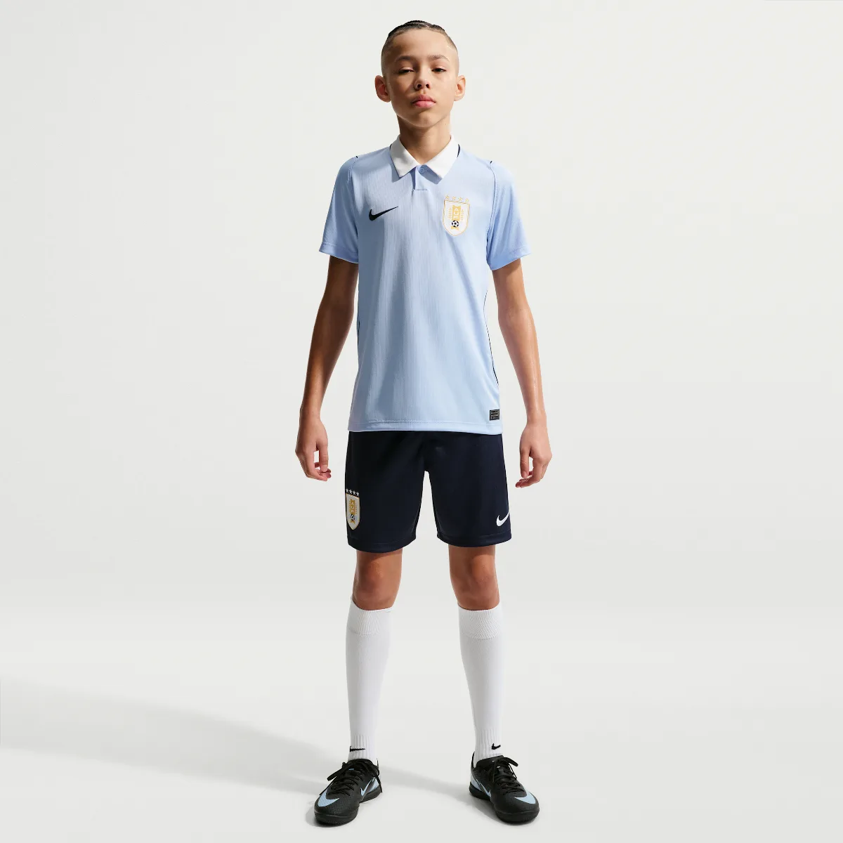 Uruguay 2026 Stadium Home Dri-FIT Soccer Replica Shorts by Nike