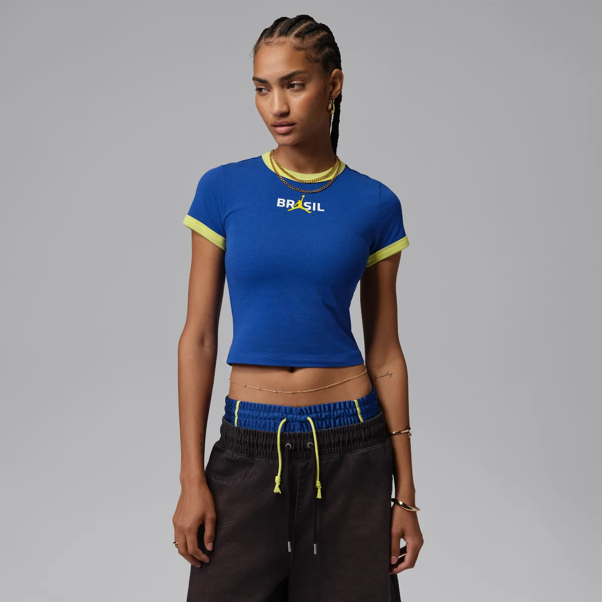 Jordan Graphic Brazil Crewneck Shirt by Jordan