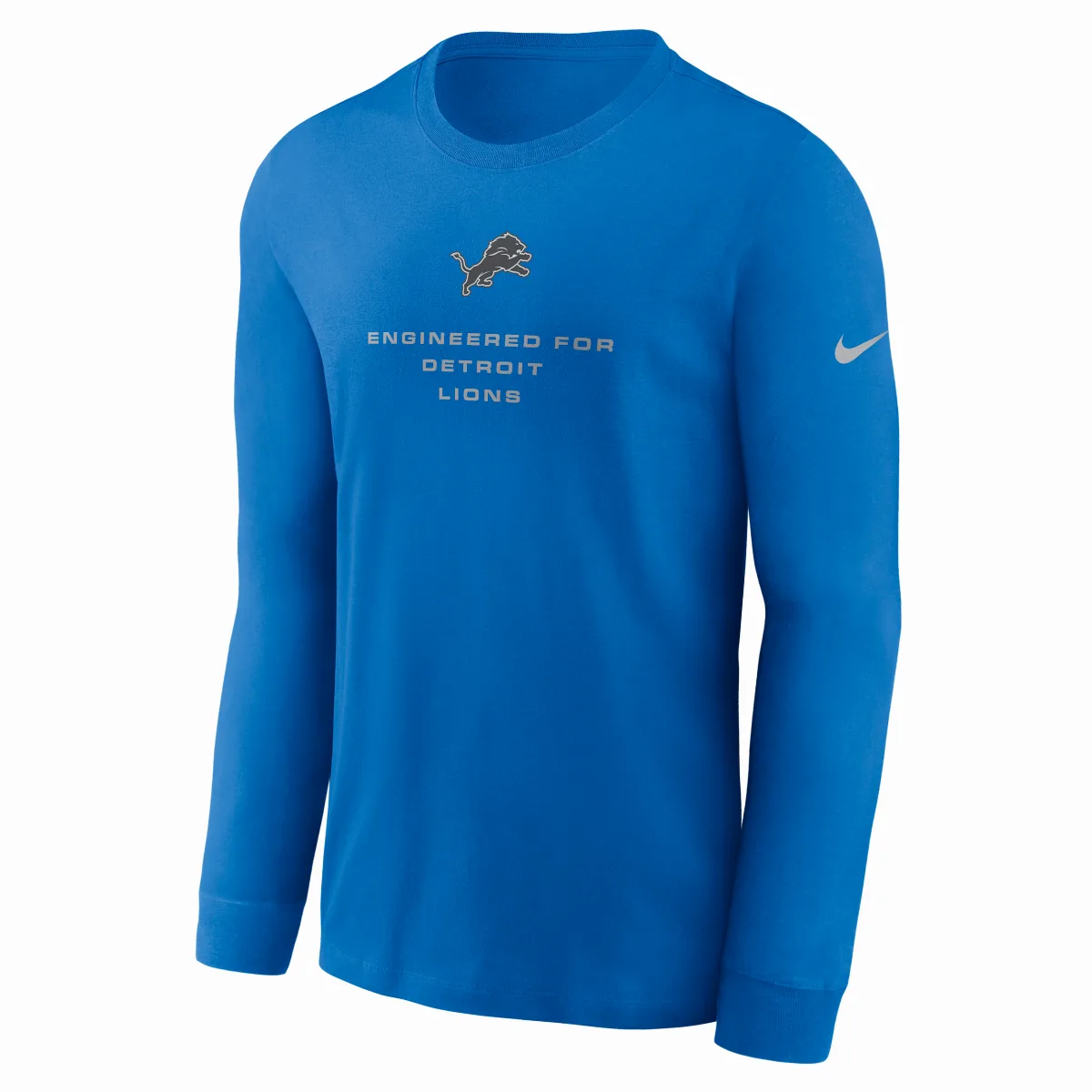 Detroit Lions Team Issue Dri-FIT NFL Long-Sleeve T-Shirt by Nike