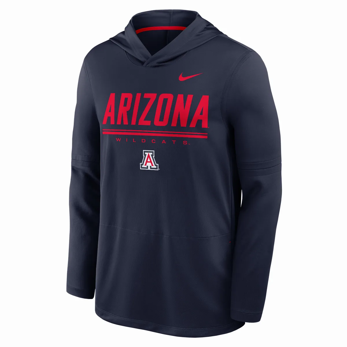 Arizona Sideline Dri-FIT College Long-Sleeve Hooded Top by Nike