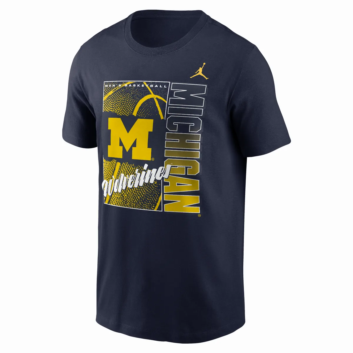 Michigan Basketball Refresh Jordan Brand College T-Shirt by Jordan