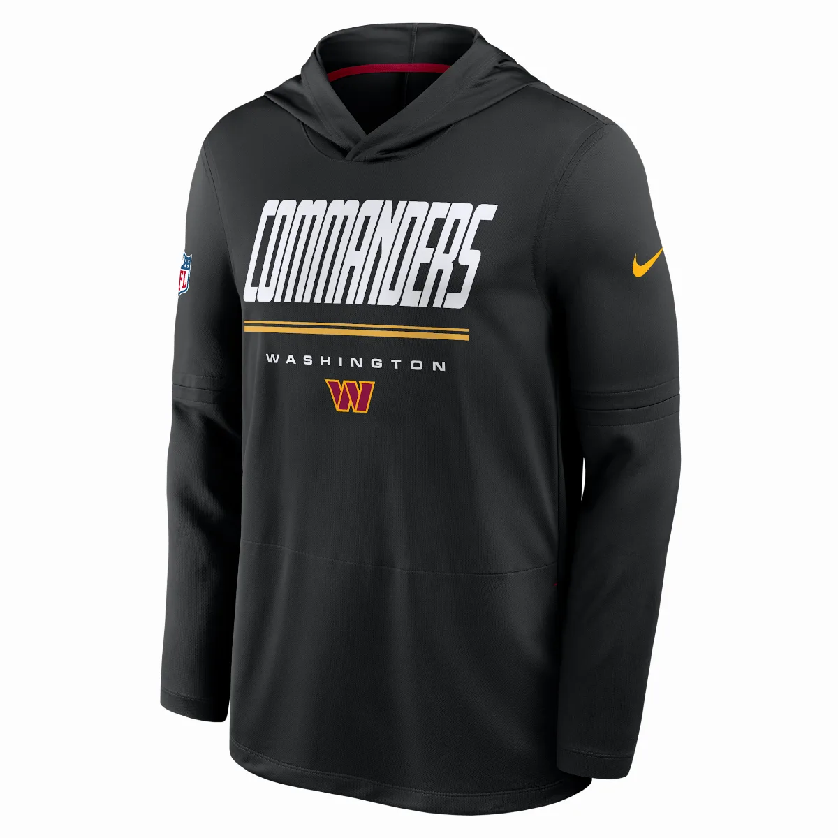 Washington Commanders Sideline Dri-FIT NFL Long-Sleeve Hooded Top by Nike
