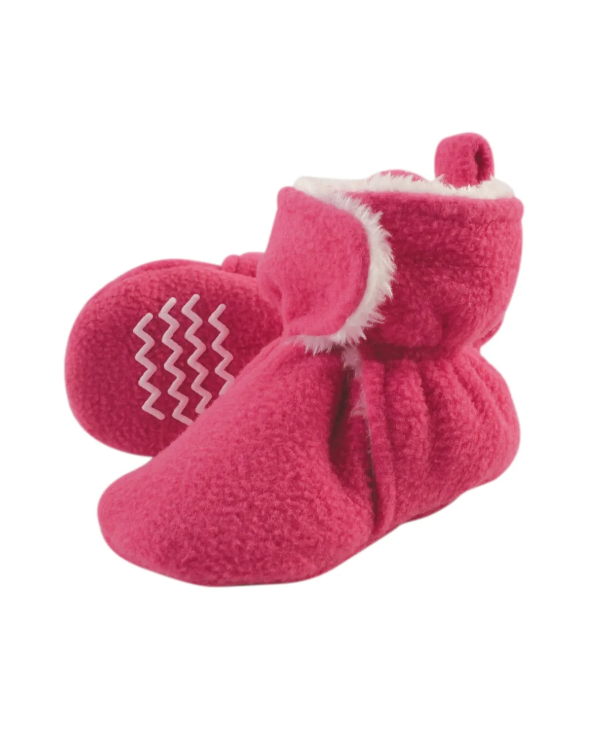 Hudson Unisex Sherpa Booties by Hudson Baby
