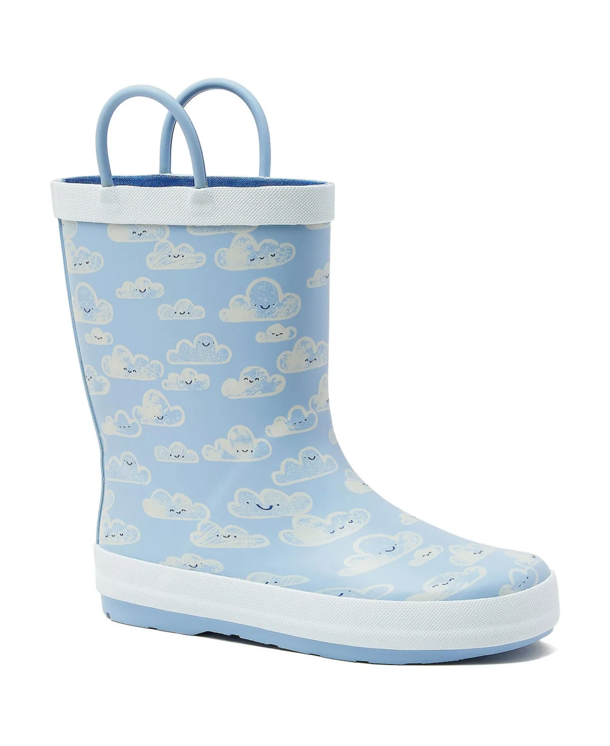 Pull on Splash Rubber Rain Boots by Lands' End