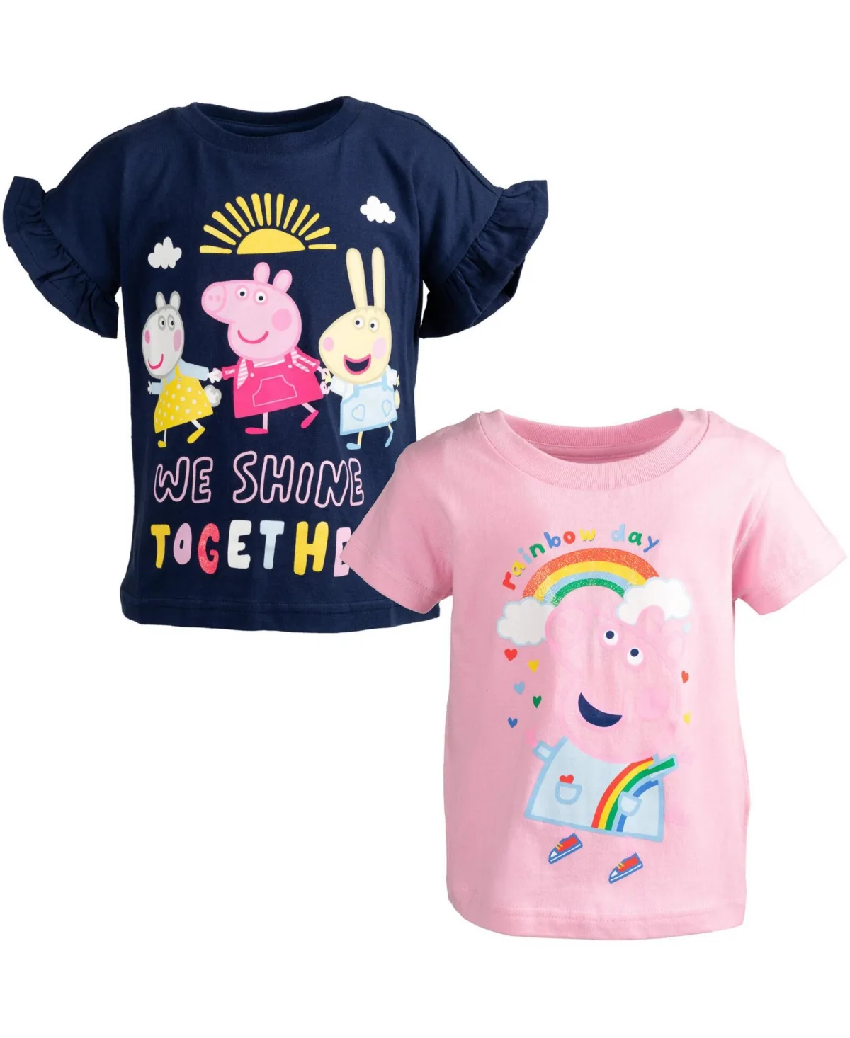 2 Pack T-Shirts by Peppa Pig