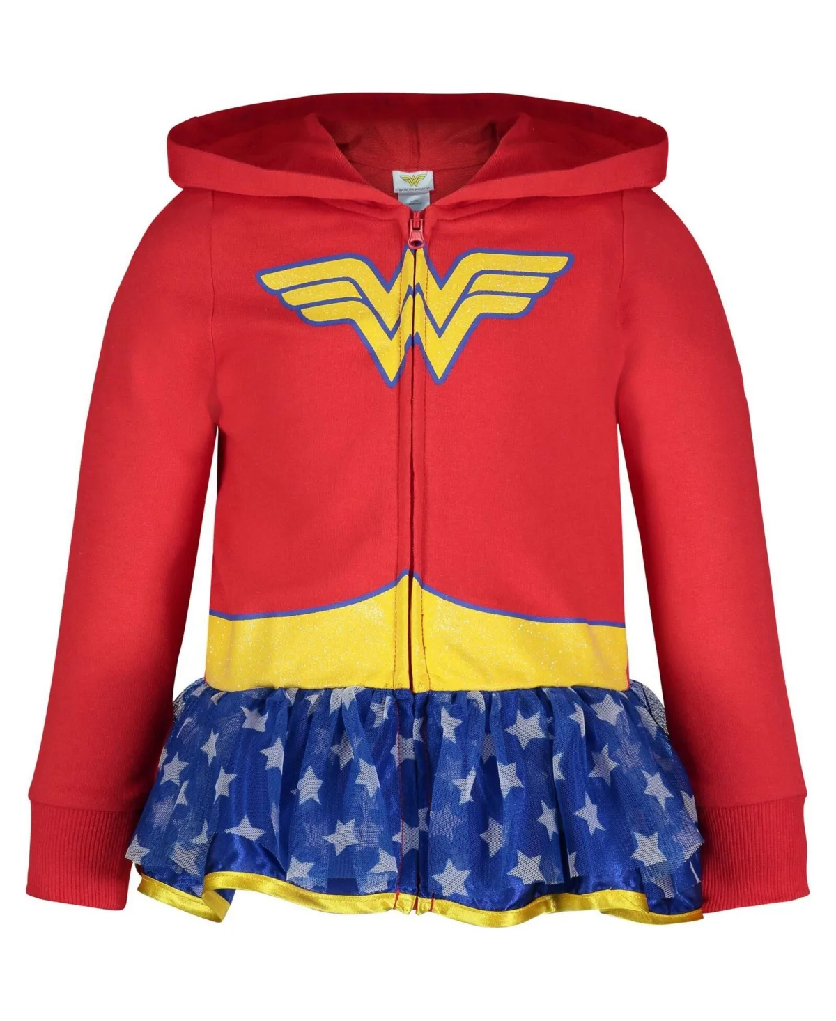 Zip Up Costume Hoodie by Wonder Woman