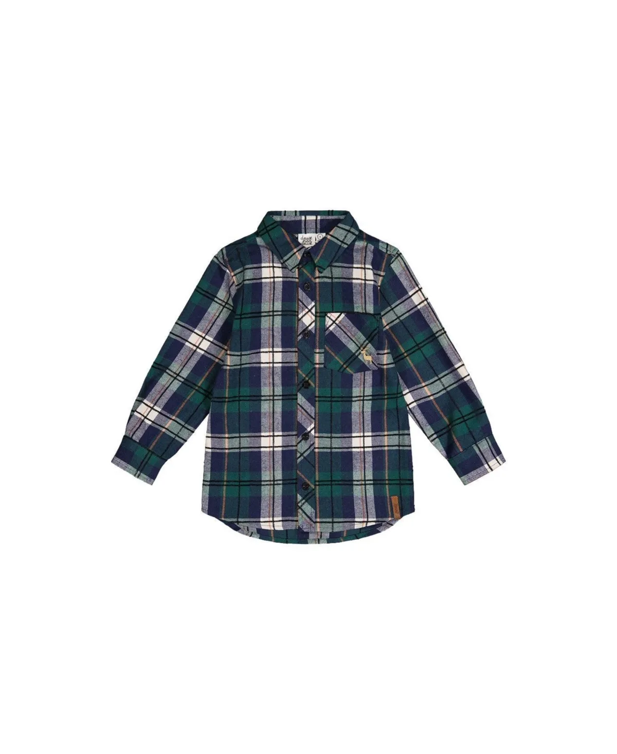 Plaid Shirt by Deux Par Deux
