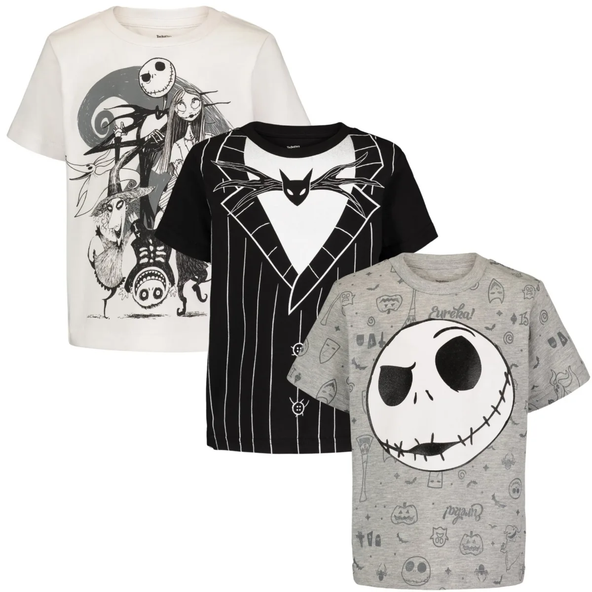 3 Pack T-Shirts by Nightmare Before Christmas
