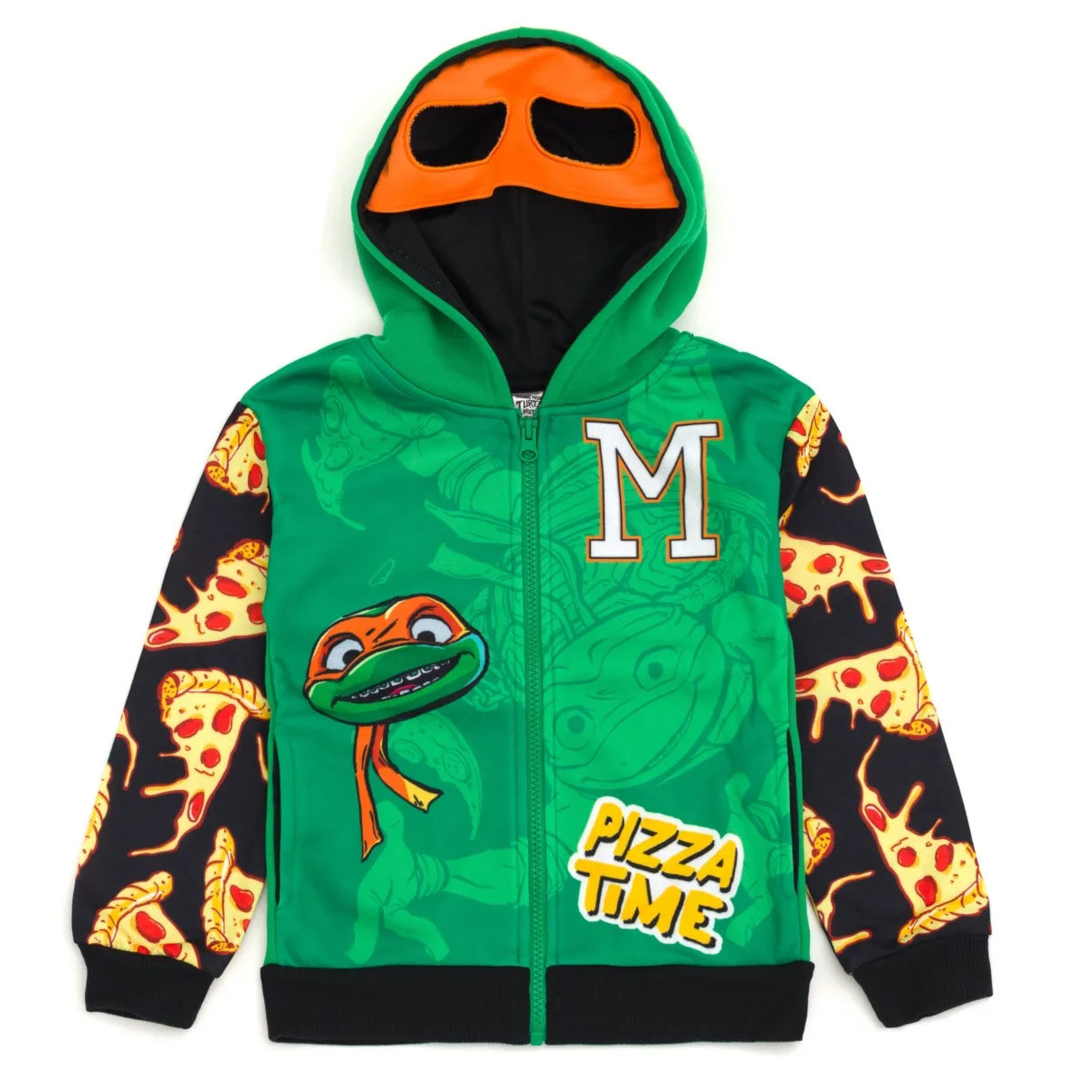 Fleece Zip Up Cosplay Hoodie by Teenage Mutant Ninja Turtles