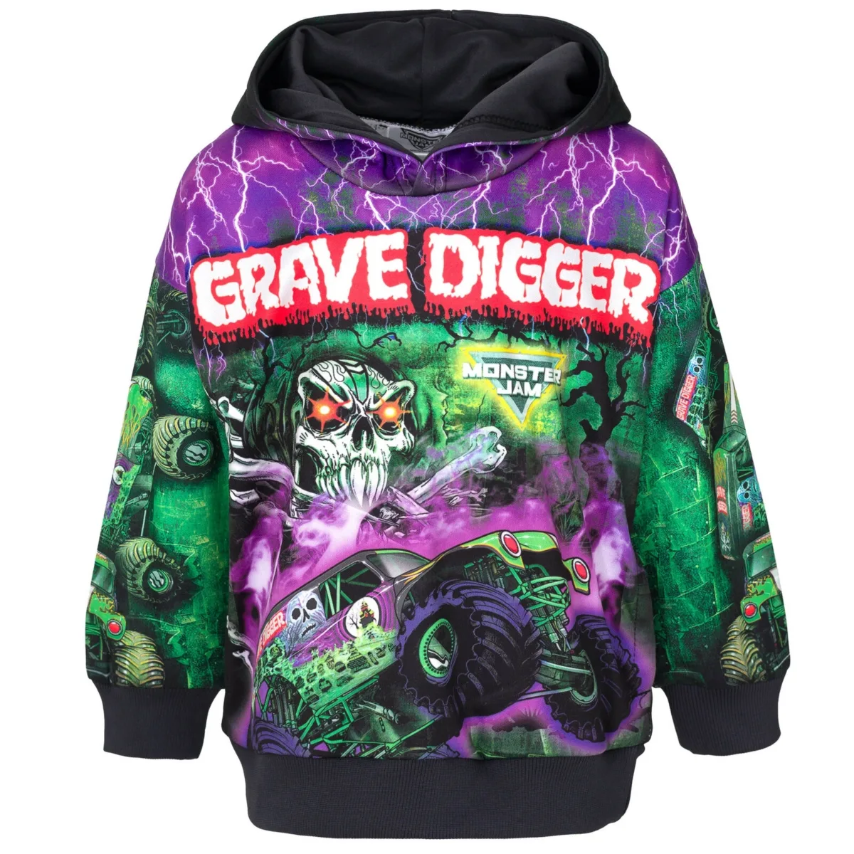 Fleece Pullover Hoodie by Monster Jam