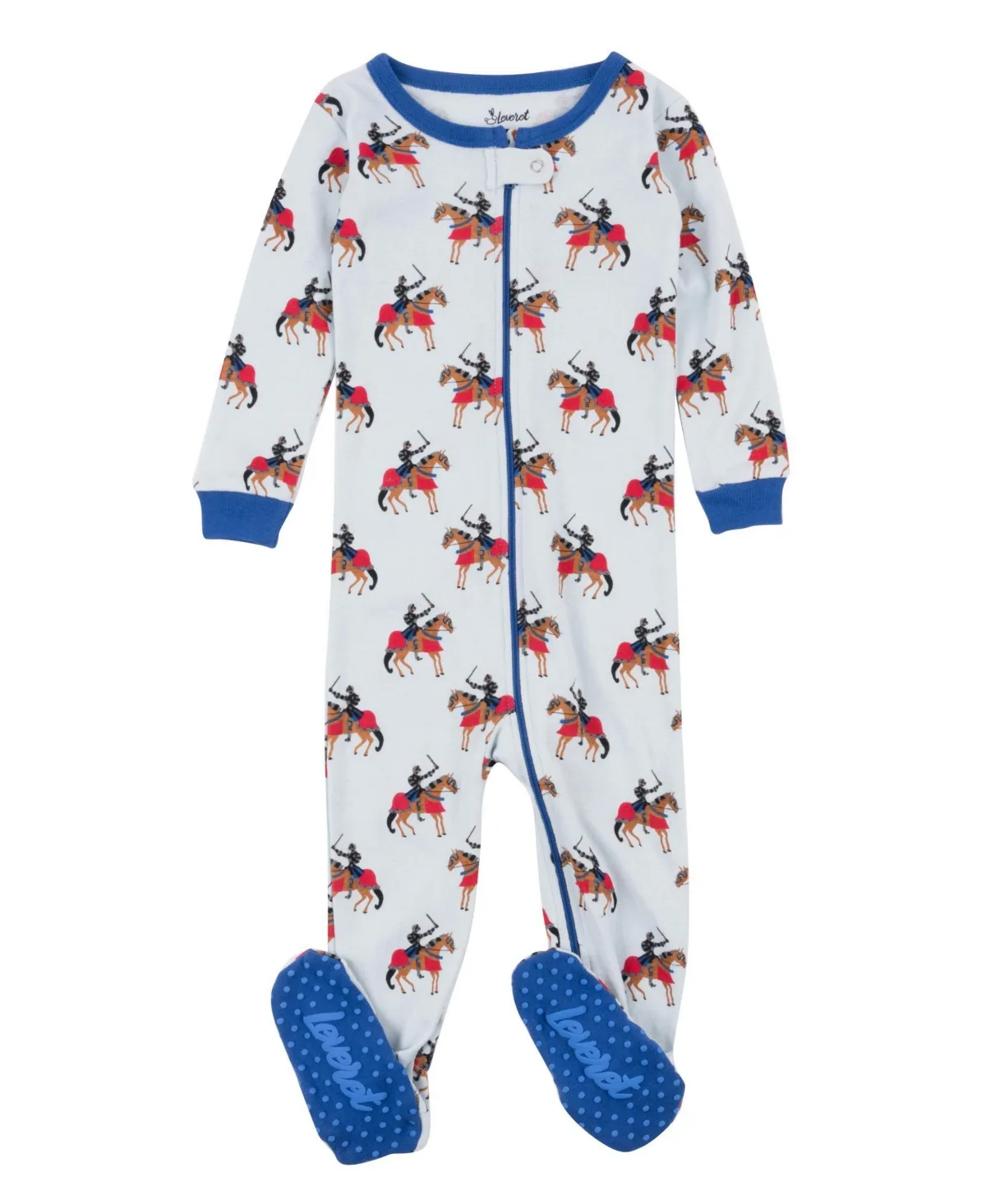 Matching Family One-Piece Cotton Sleep'n Play Footed Pajamas by Leveret