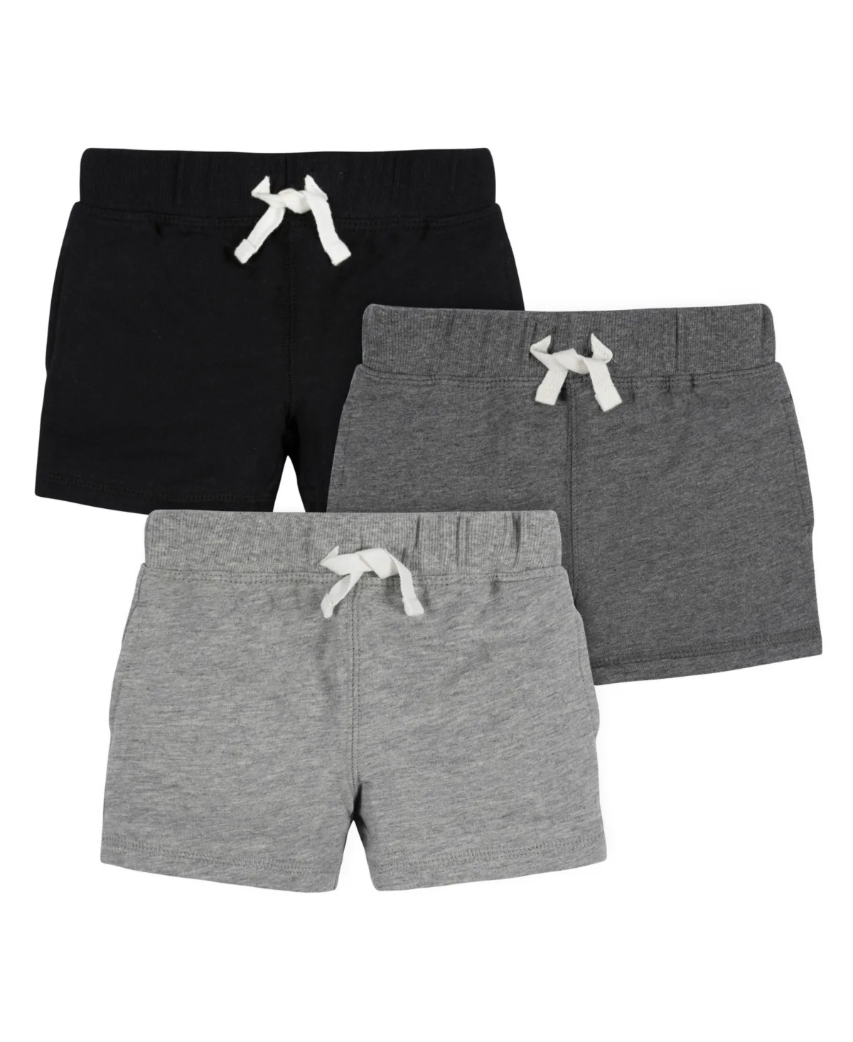 3-Pack Pull-On Knit Shorts by Gerber