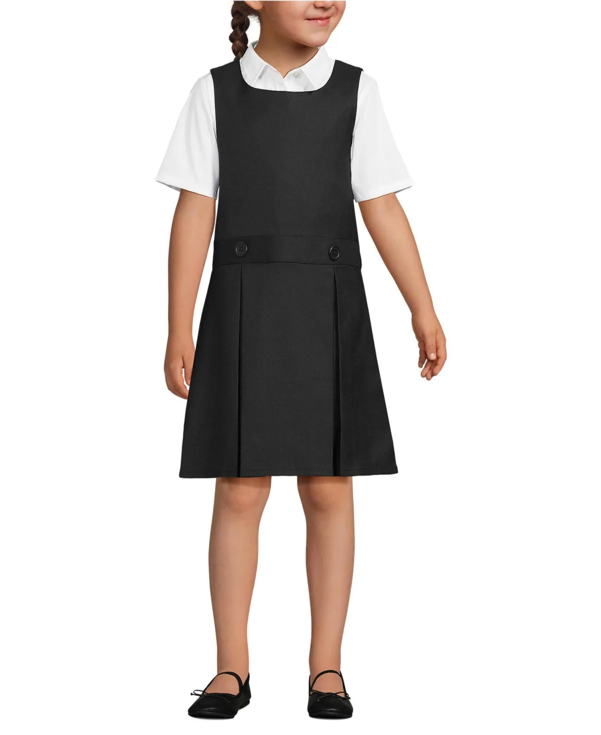 School Uniform Jumper Top of Knee by Lands' End