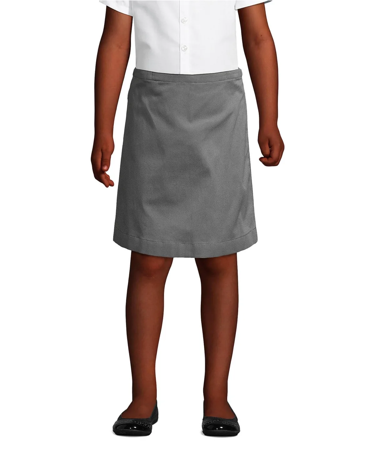 Blend Chino Skort Top of Knee by Lands' End
