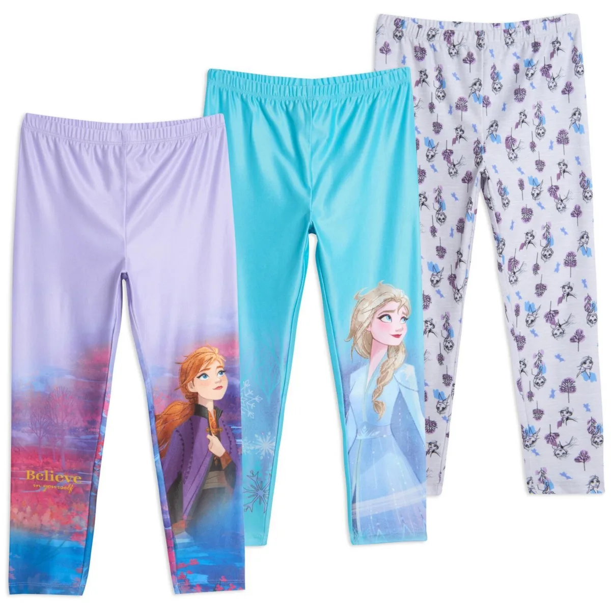 Frozen 3 Pack Leggings by Frozen