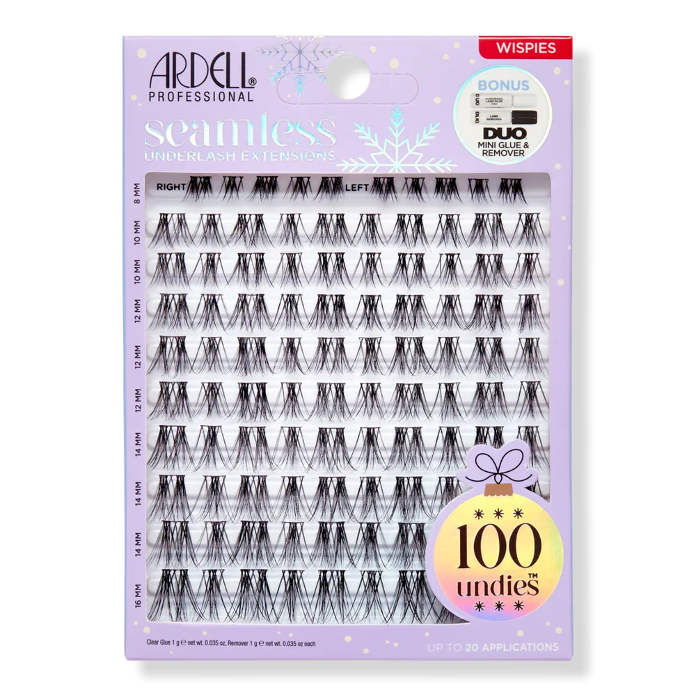 Holiday Edition: Seamless Underlash Extensions Wispies by Ardell