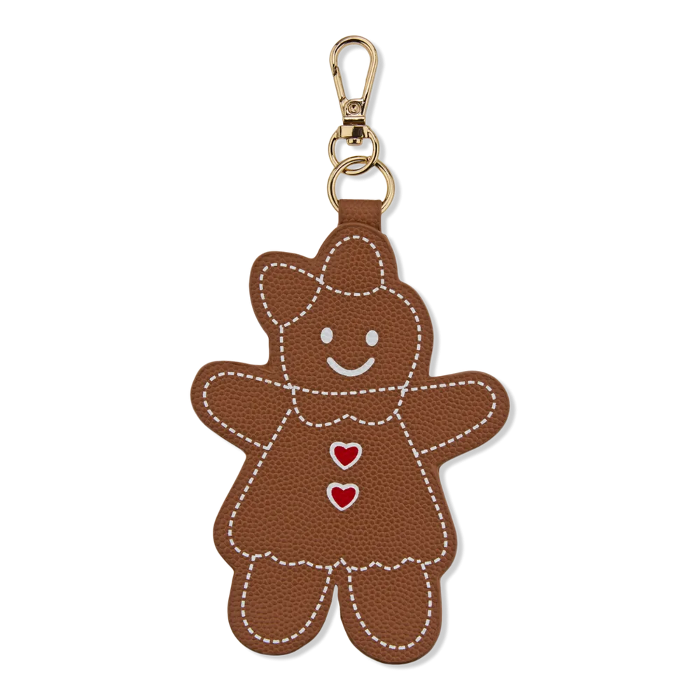 Gingerbread Cookie Bag Charm by Tartan + Twine
