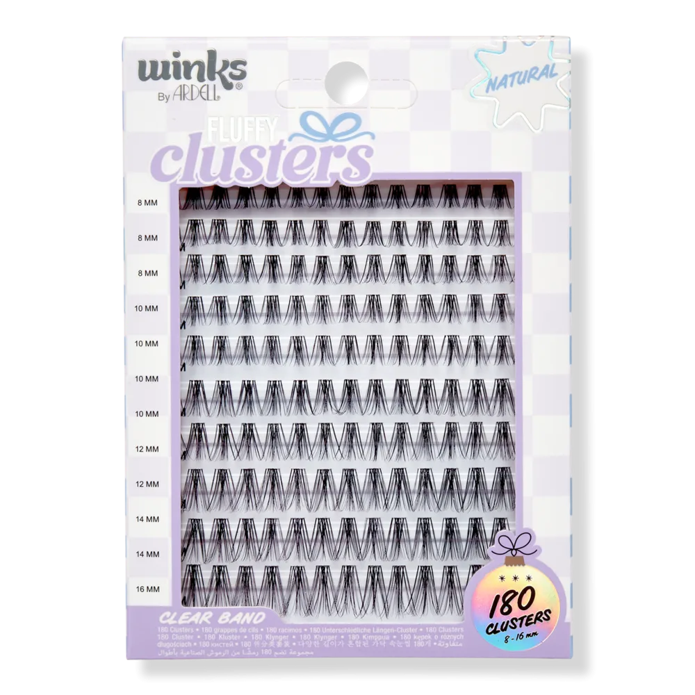 Holiday Edition: Winks Fluffy Clusters Natural by Ardell