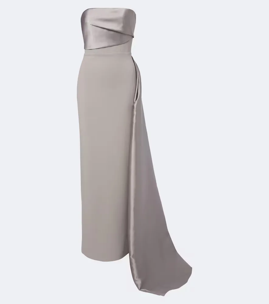Robe Longue Bustier Kinsley by Solace London