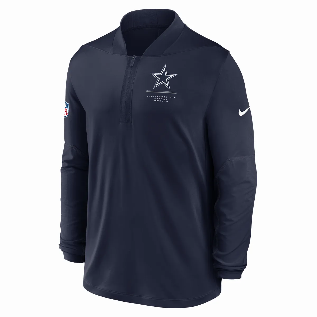 Dallas Cowboys Sideline Dri-FIT NFL 1/2-Zip Top by Nike