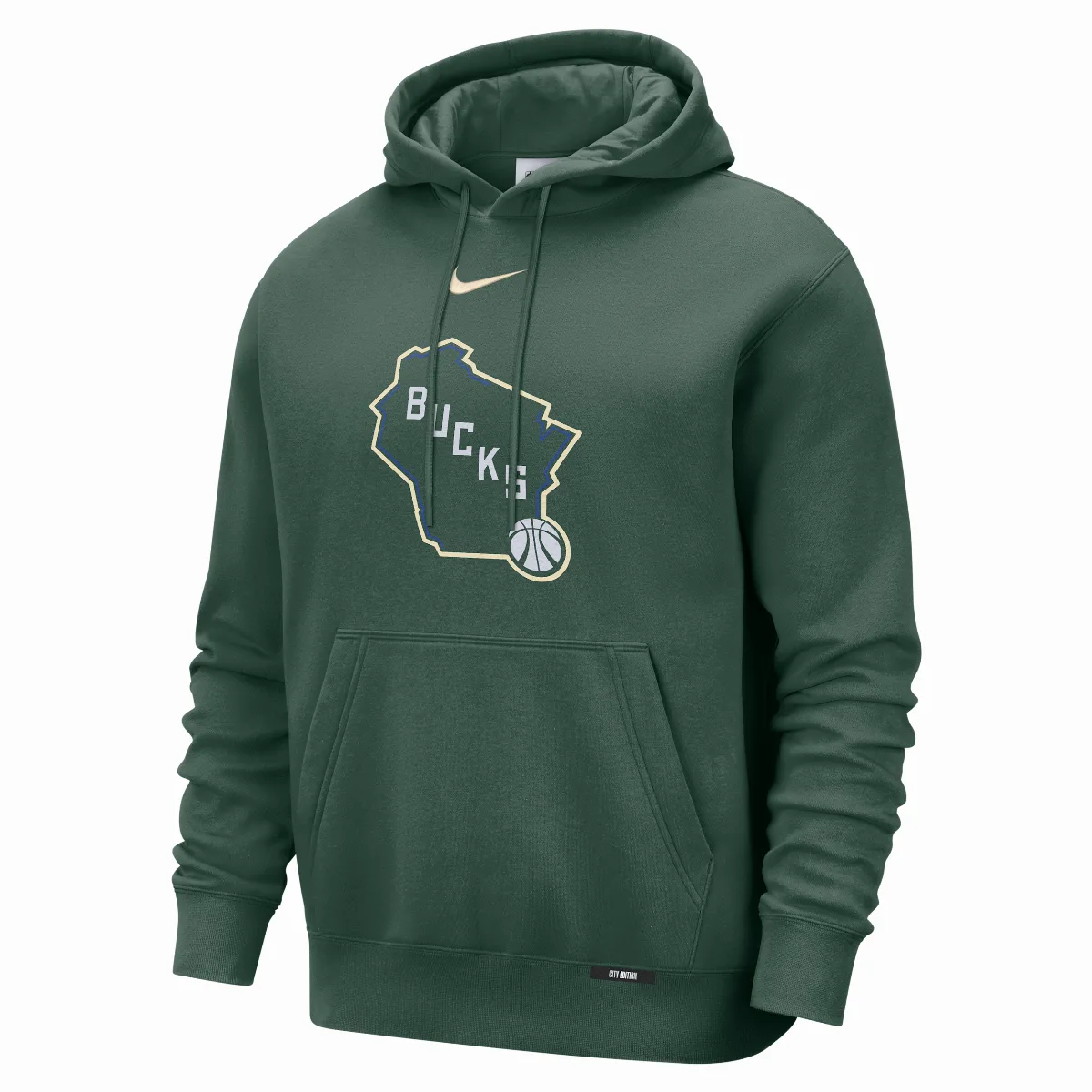 Milwaukee Bucks City Edition Club Hoodie