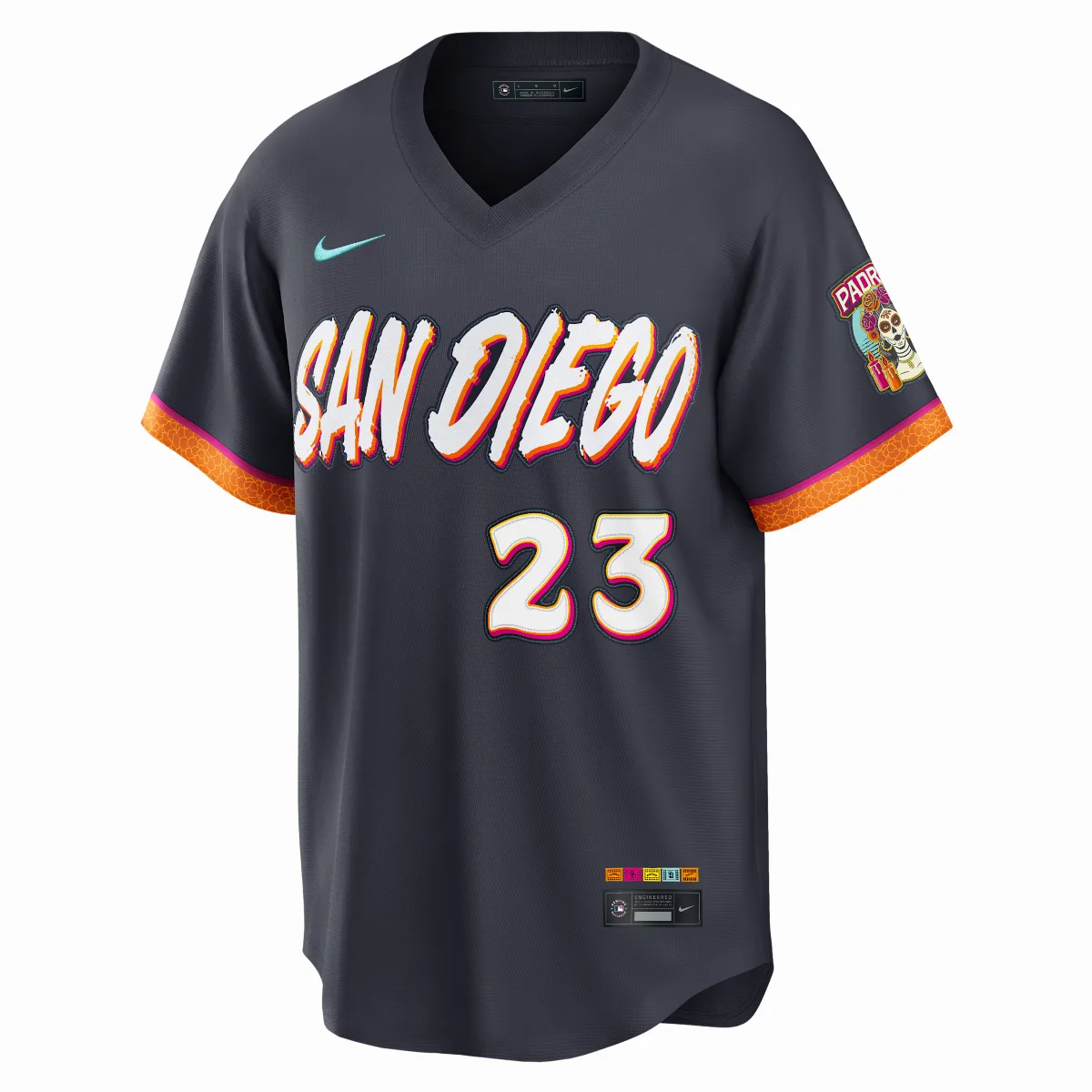 Fernando Tatis Jr. San Diego Padres City Connect MLB Stadium Jersey by Nike