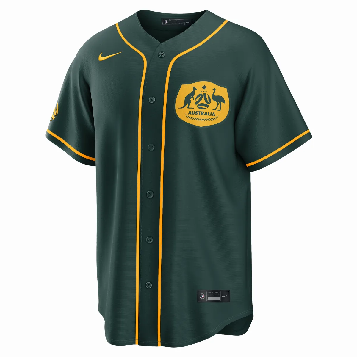 Australia National Team Soccer x MLB Stadium Jersey by Nike