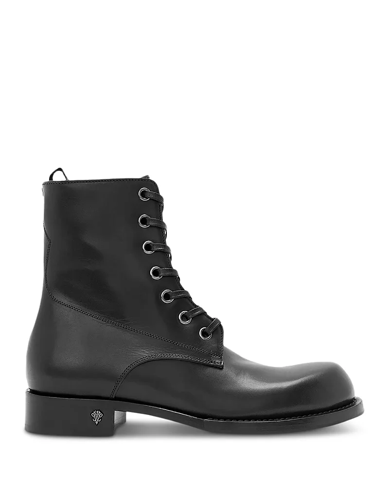 Two Five Two Leather Combat Boots by John Varvatos
