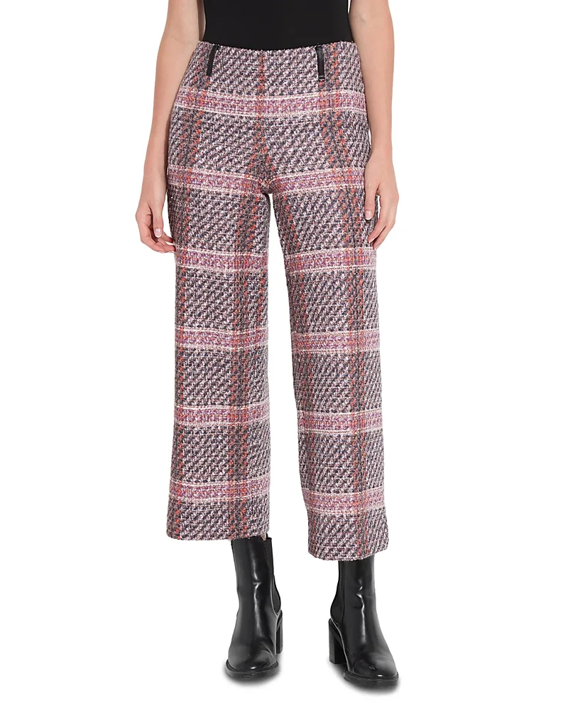Romina Tweed Wide Leg Pants by Lysse
