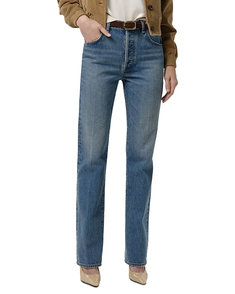 90s French High Rise Straight Jeans by Citizens of Humanity