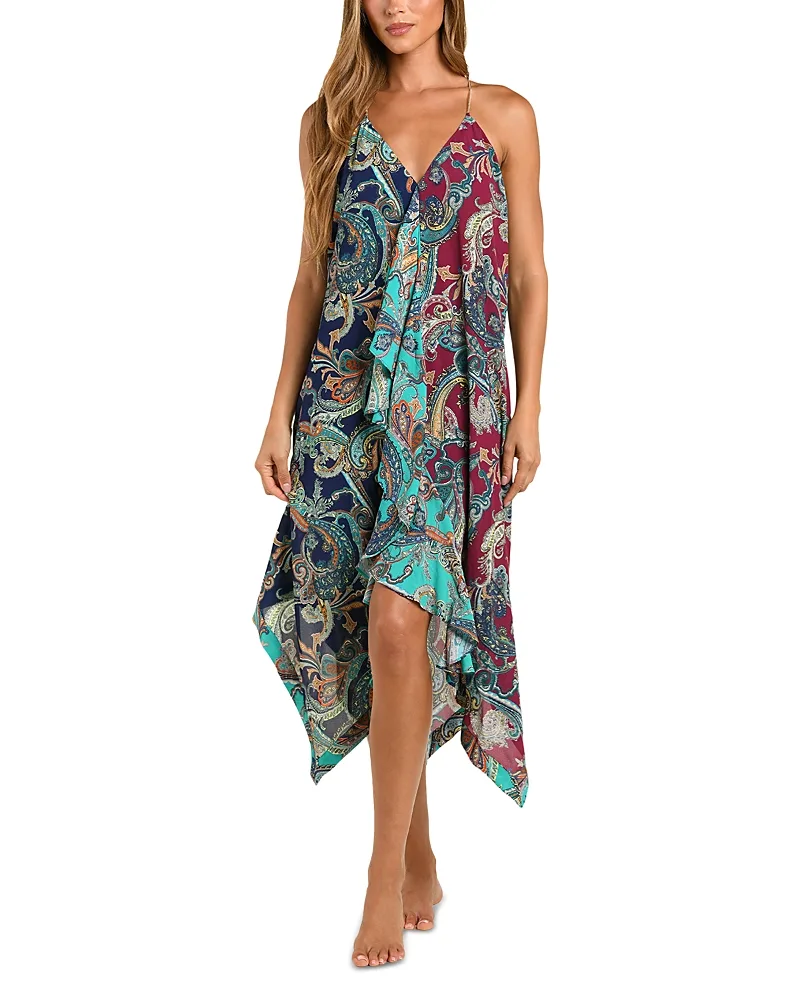 Elise Bessarabian Paisley Dress Cover-Up