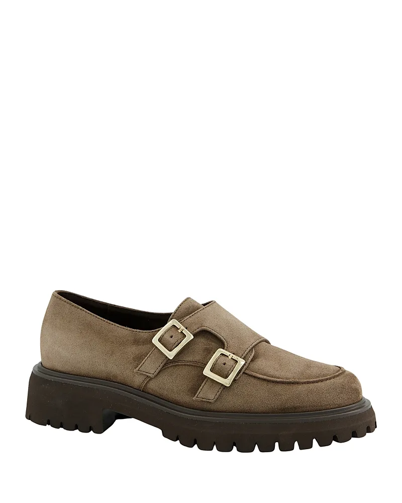 Flemming Suede Lugged Loafers by Paul Green