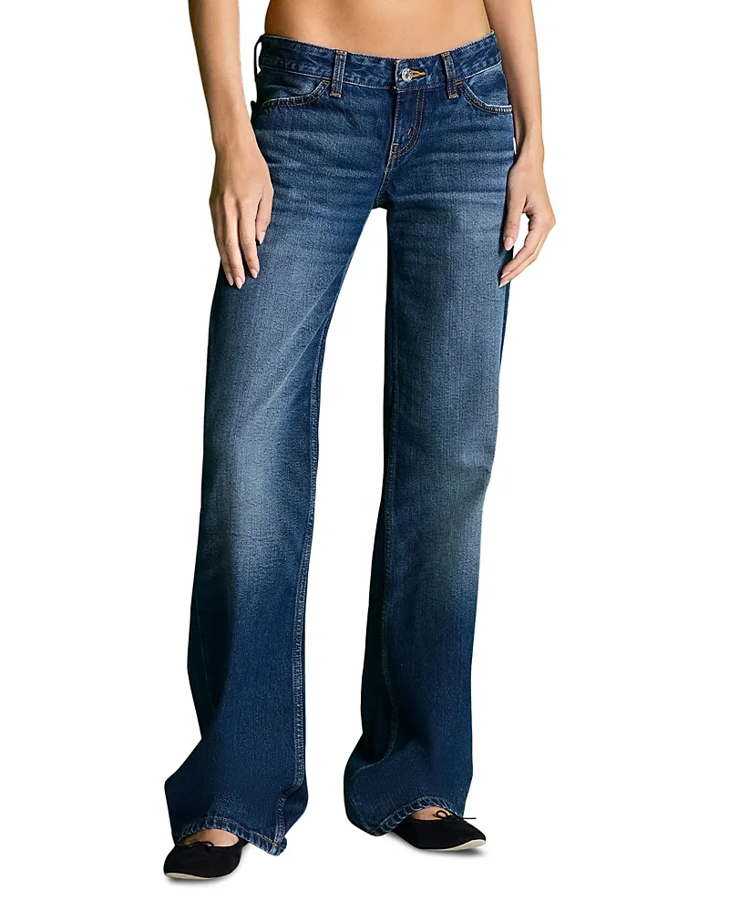 Woolf Low Rise Bootcut Jeans by Re/Done